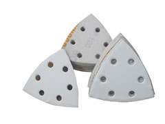 Hook & Loop Abrasive Tri Discs For Bosch 70839 - Click Image to Close