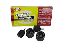 15 pc Standard-Size Sanding Drum Assortment Kit 01450 - Click Image to Close