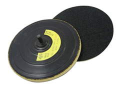 6" Drill Mount Pad with 1/4" Mandrel 00905 - Click Image to Close