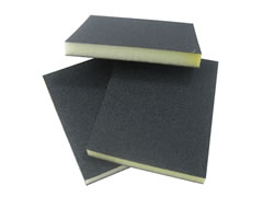 4-3/4"x3-3/4"x1/2" 2-Sided Silicon Carbide Super Flex Pad-10 Pack 70851 - Click Image to Close