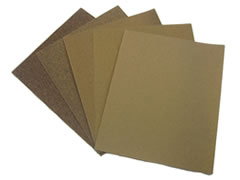 100 pk 9x11 320-A Aluminum Oxide Cabinet Paper Sheets 30674