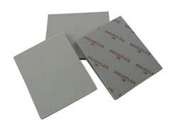 4-1/2"x5-1/2"x3/16" 1-Sided Abrasive Hi Flex Pad-10 Pack 70854 - Click Image to Close