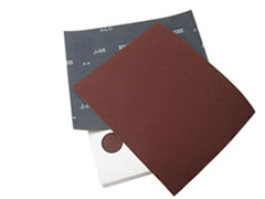 ALUMINUM OXIDE CLOTH SHEETS (BROWN)